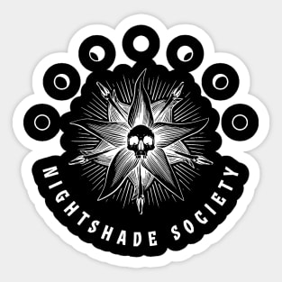 Nightshade Society Sticker